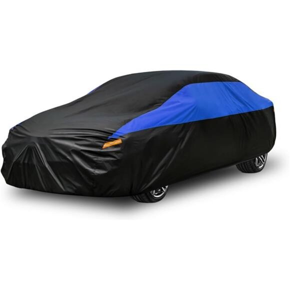 Car Cover for Automobiles All Weather Waterproof, Universal Fit Sedan Chevrolet - Picture 1 of 14